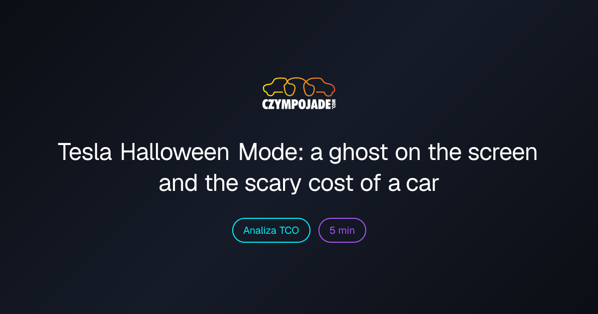 Tesla Halloween Mode: a ghost on the screen and the scary cost of a car ...